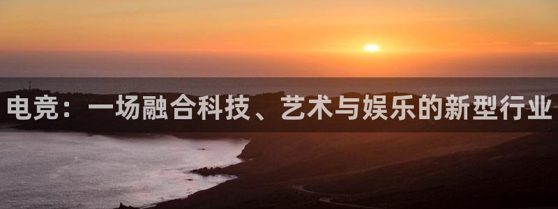易游电竞：电竞：一场融合科技、艺术与娱乐的新型行业