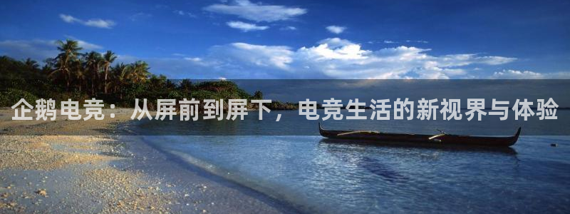 易游电竞官网：企鹅电竞：从屏前到屏下，电竞生活的新视界与体验