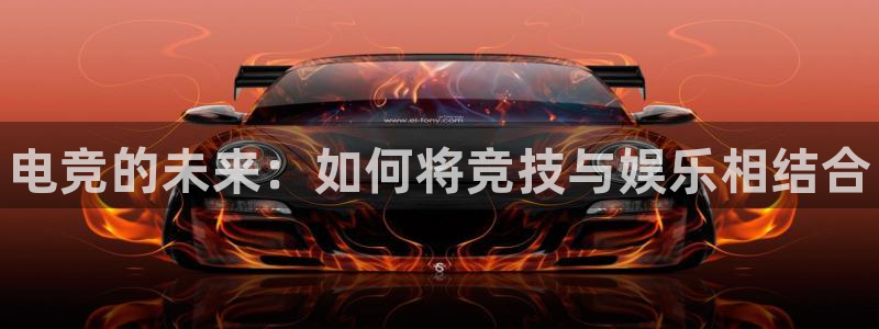 易游电竞：电竞的未来：如何将竞技与娱乐相结合