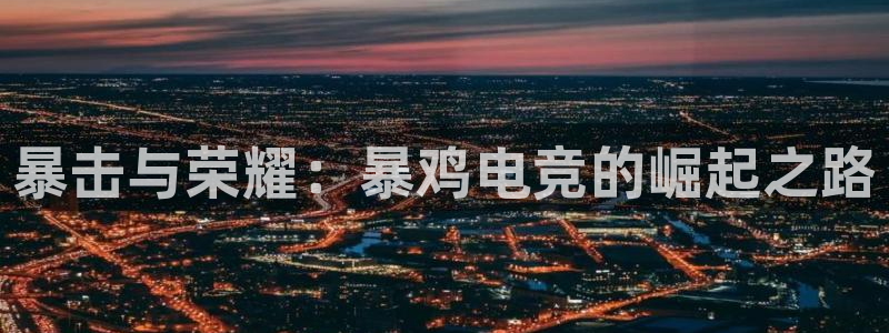易游电竞官网：暴击与荣耀：暴鸡电竞的崛起之路