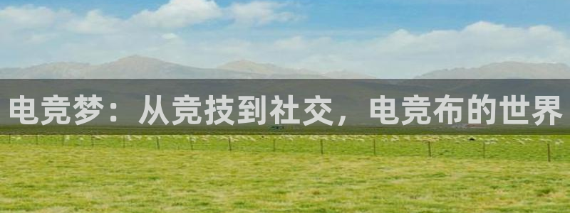 易游电竞：电竞梦：从竞技到社交，电竞布的世界
